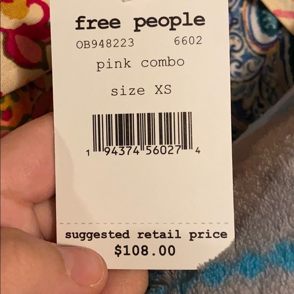 NWT Free People summer in tulum top - Picture 5 of 5